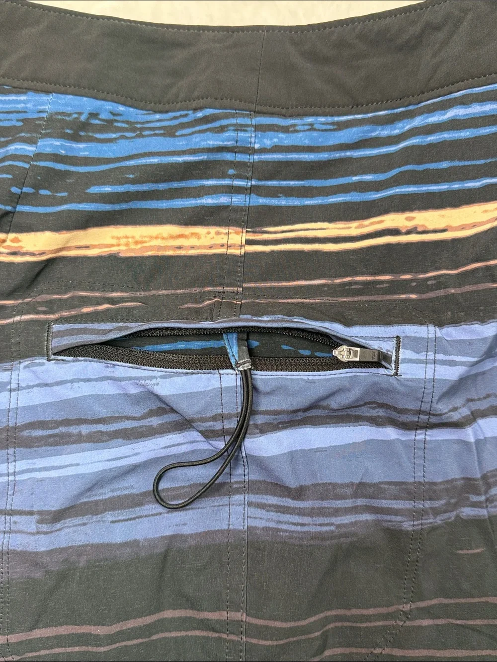 Outerknown Apex Board Shorts 31 Multi Stripes Stretch Kelly‎ Slater Surf Beach